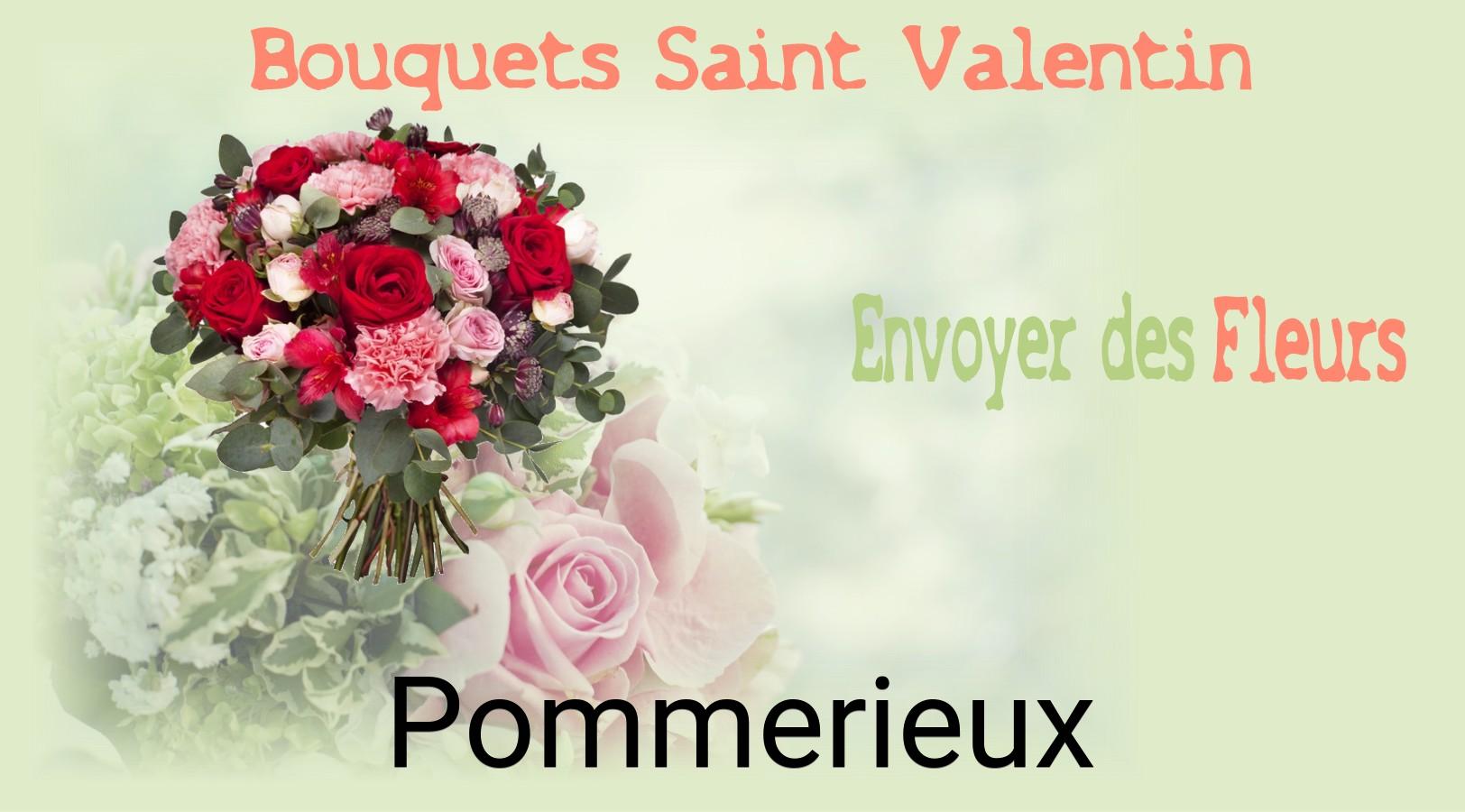 Roses de Saint-Valentin livrées à Pommerieux